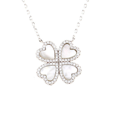 Classic Essentials™️ -  Sterling Silver 925 Clover Necklace