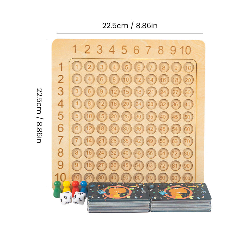 Classic Essentials™ -  Multiplication Board Game