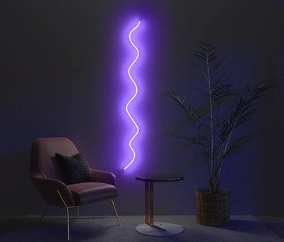 Classic Essentials™ - Squiggly Neon LED Strip